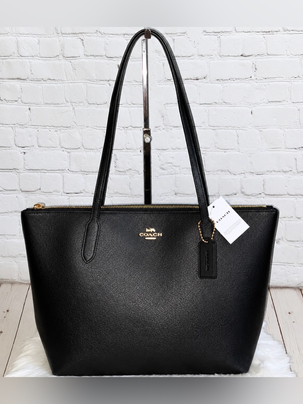 Coach ZIP TOP Tote - Picture 2 of 5